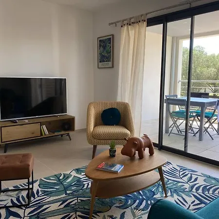 T2 Neuf 4 Personnes Avec Piscine/terrain Tennis * Πόρτο Βέκιο