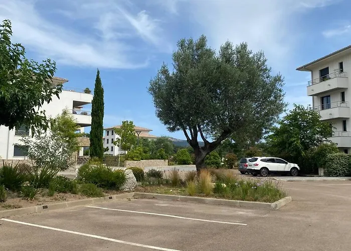 T2 Neuf 4 Personnes Avec Piscine/terrain Tennis Apartamento Porto Vecchio