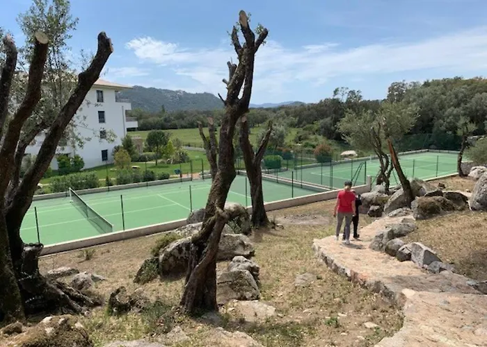 T2 Neuf 4 Personnes Avec Piscine/terrain Tennis Apartamento Porto Vecchio